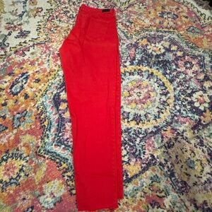 Dear John Red Denim Jeans